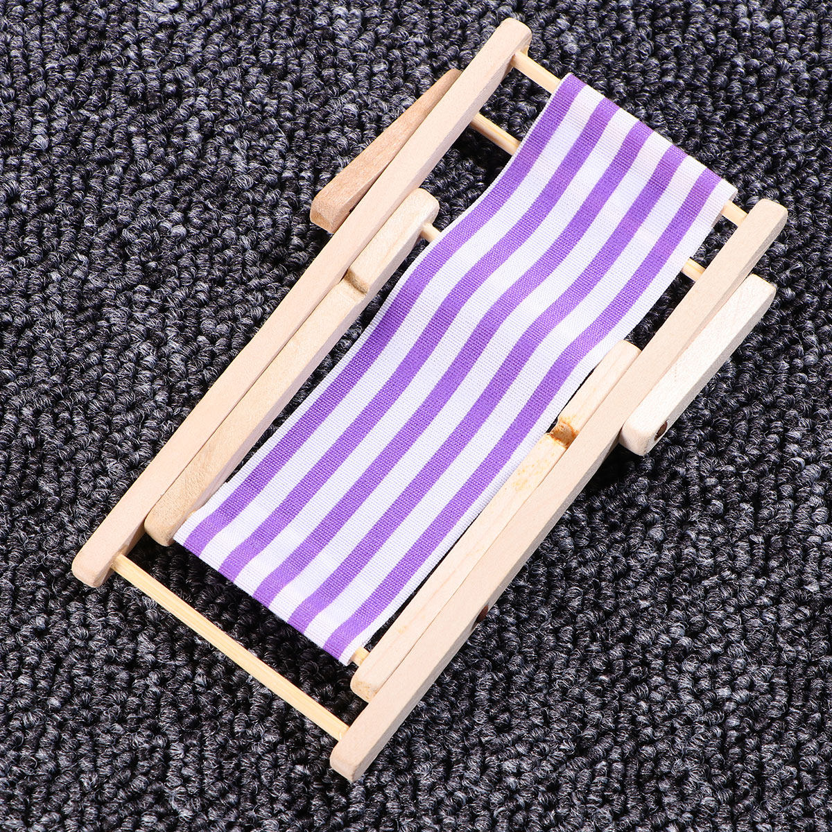 Outdoor Furniture Diy - 1Pcs Wooden Recliner Mini Beach Chair