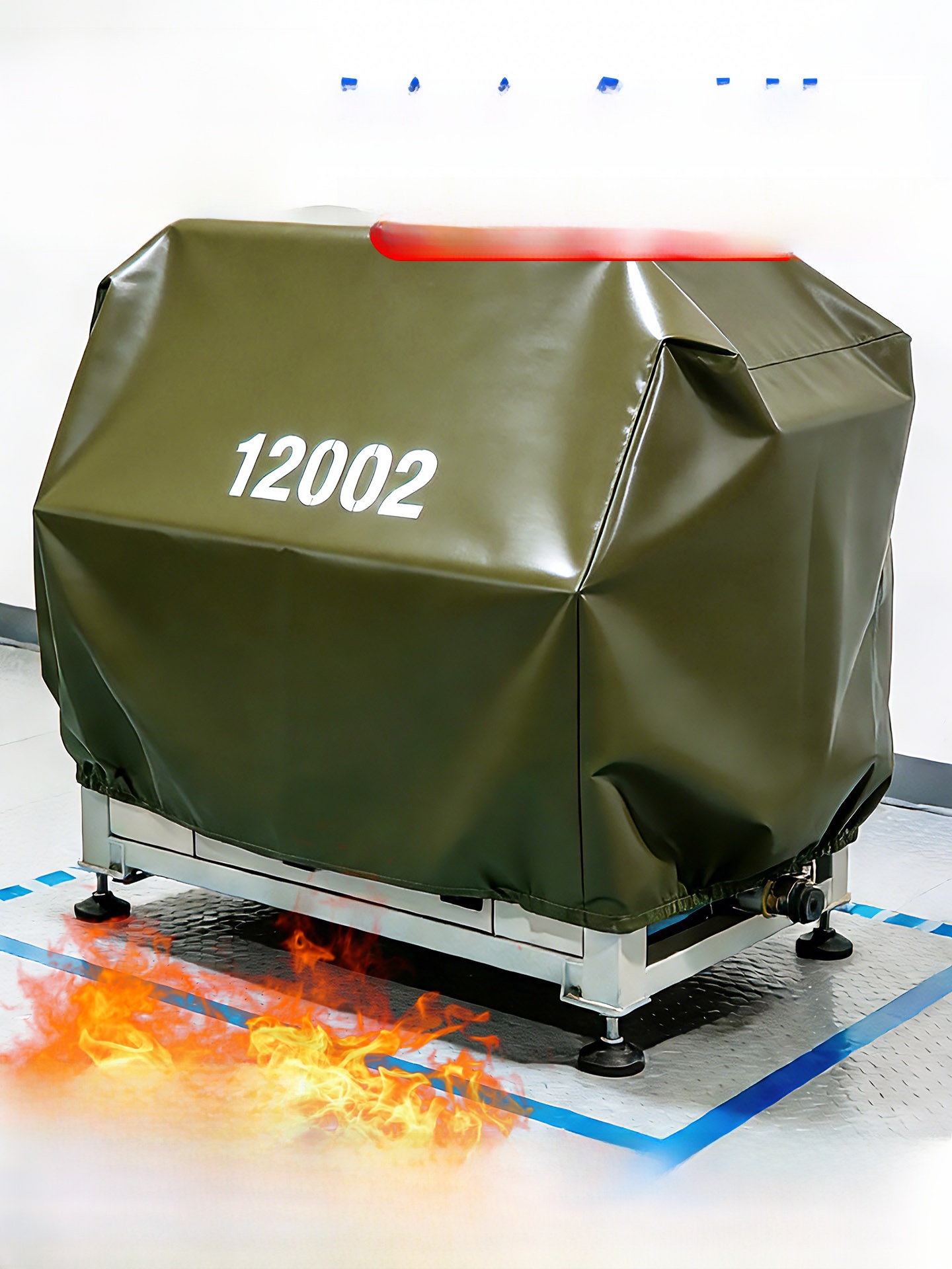 Outdoor Furniture Table And Chairs - Waterproof Canvas Equipment Protection Cover Fireproof