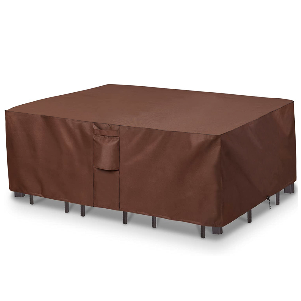 Brown 420D HEAVY DUTY Outdoor  – Outdoor Furniture Table And Chairs Bewertung und Preis