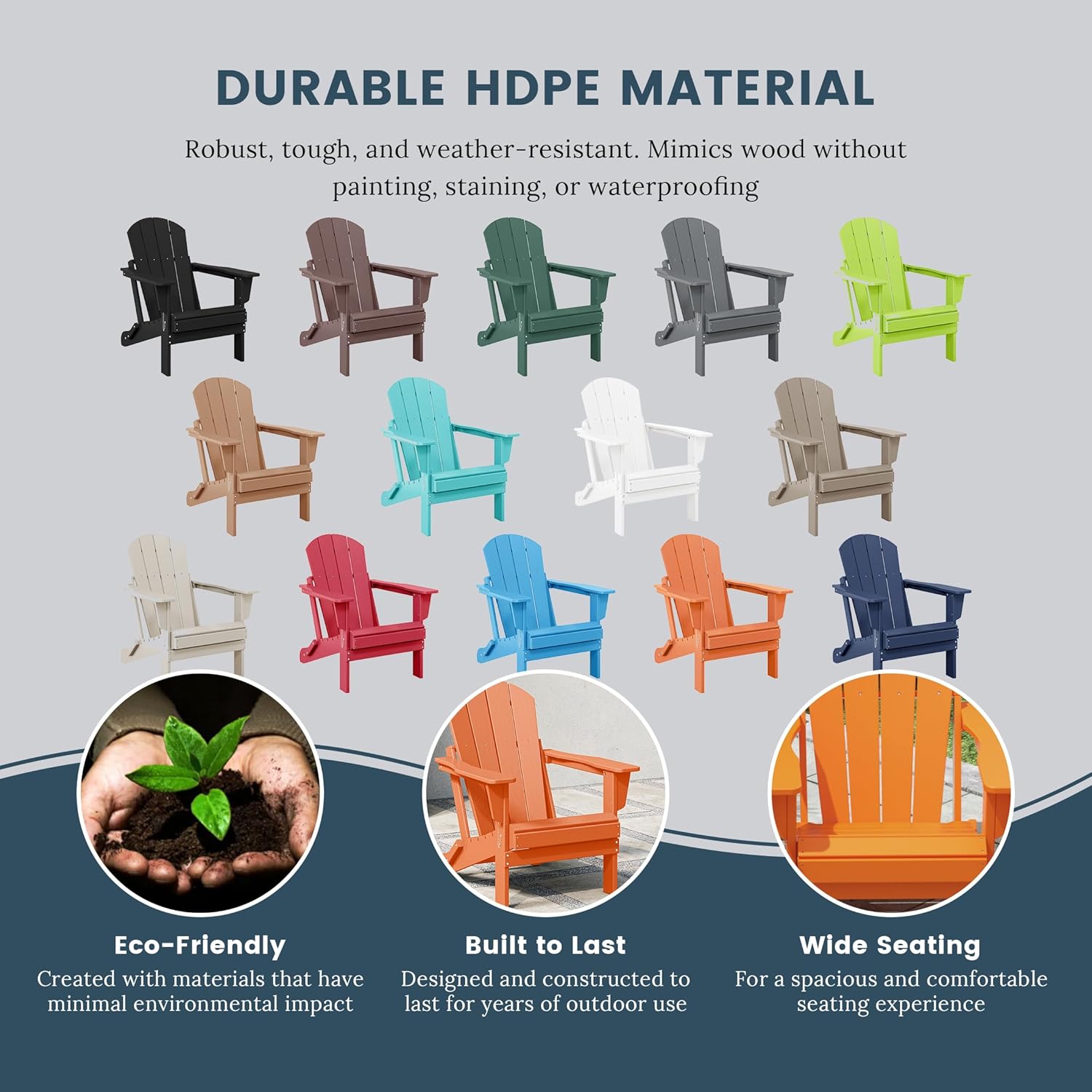 HDPE Laguna Outdoor Folding Po – Outdoor Furniture Polywood Bewertung und Preis