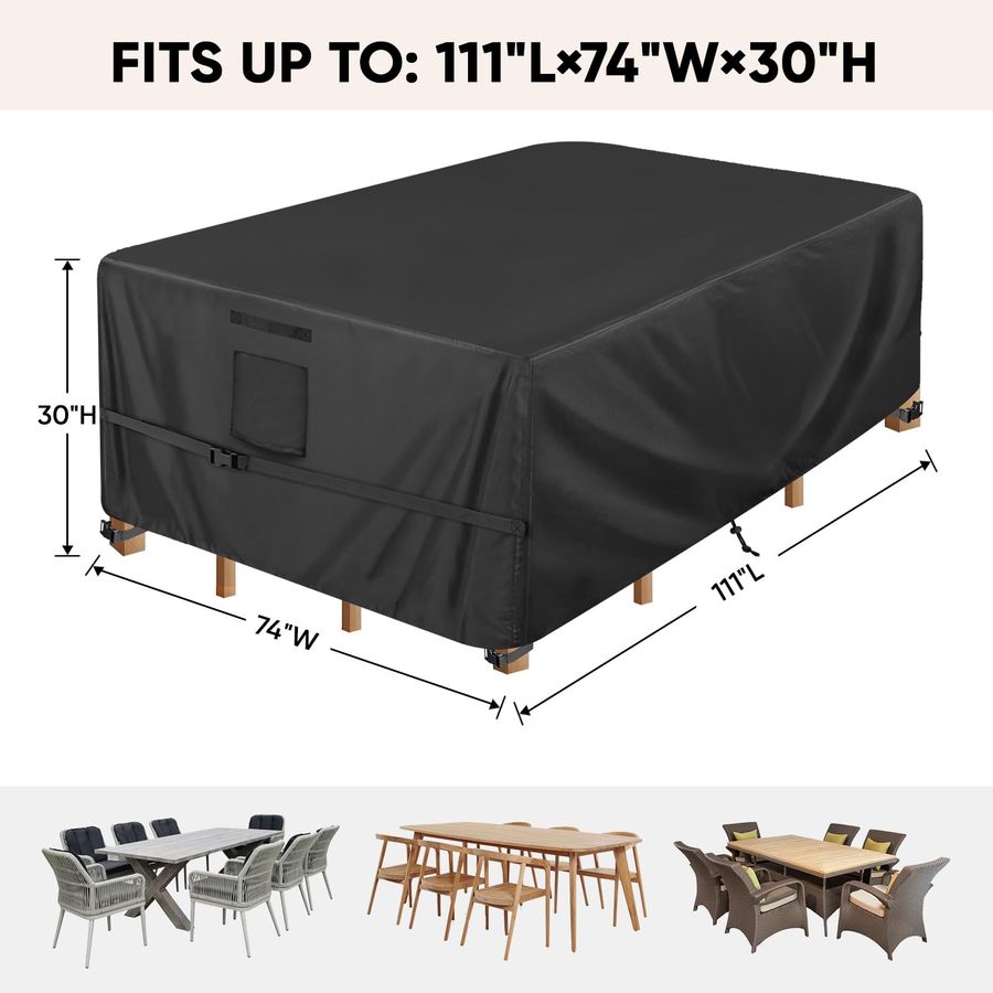 Patio Furniture Covers, Outdoo – Outdoor Furniture Table And Chairs Bewertung und Preis