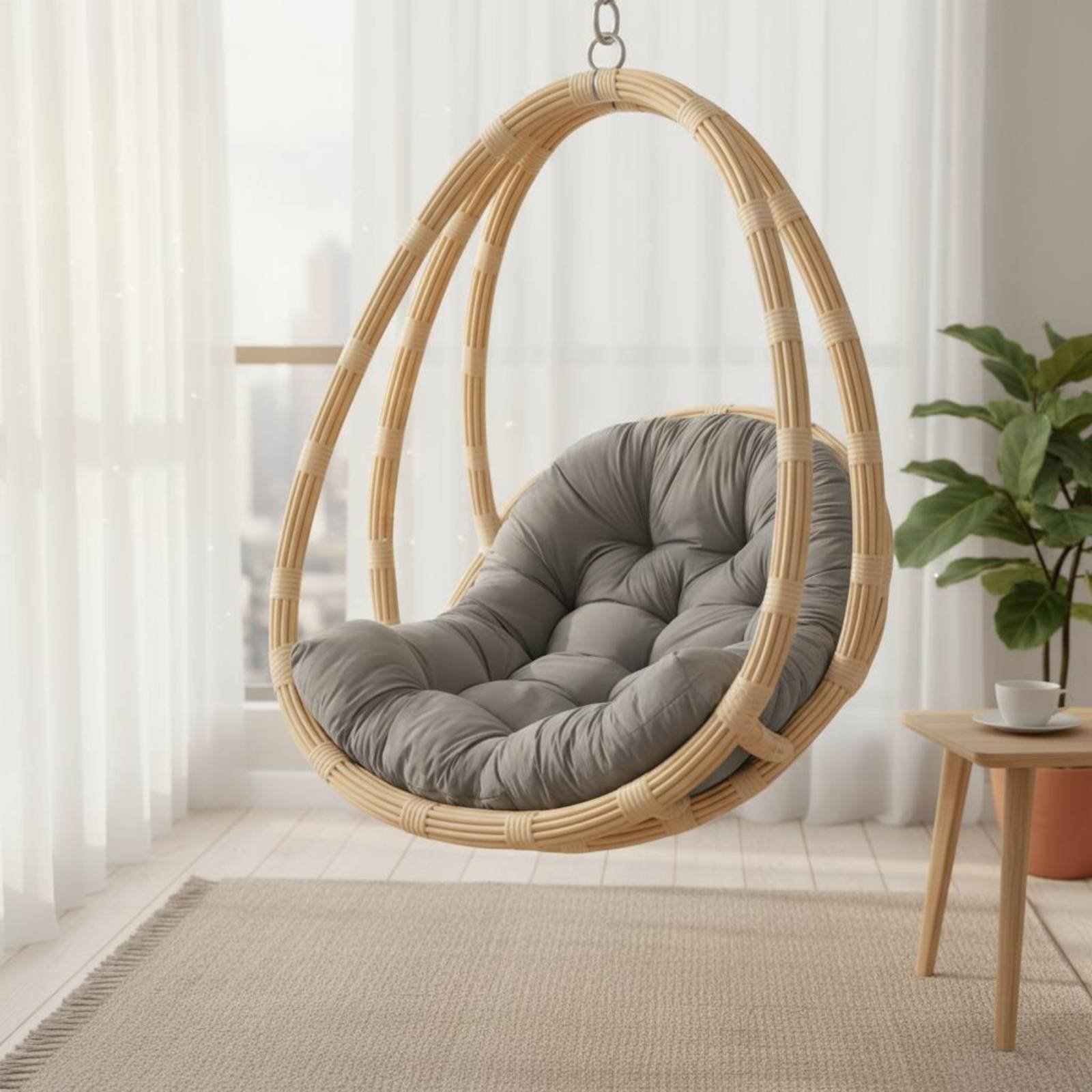 Hanging Oval Chair Pad Easy to – Outdoor Furniture Easy To Clean Bewertung und Preis