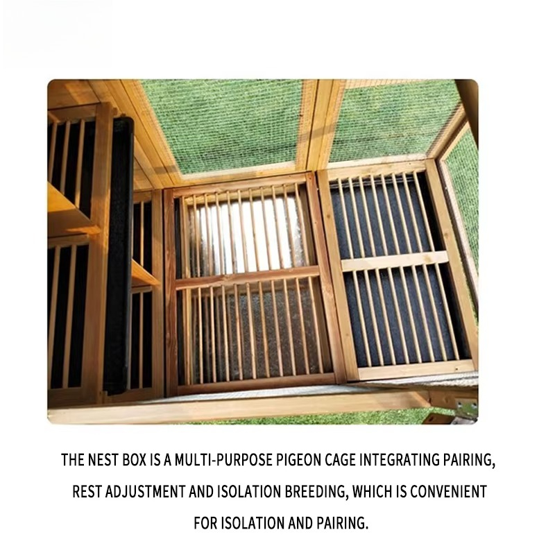 Large Wooden Bird Aviary Cage  – Outdoor Furniture Easy To Clean Bewertung und Preis