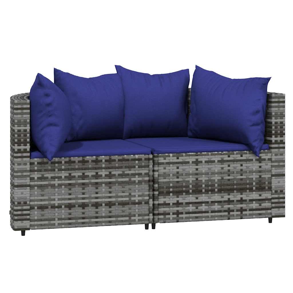3pc Grey Modular PE Rattan Pat – Outdoor Furniture Easy To Clean Bewertung und Preis