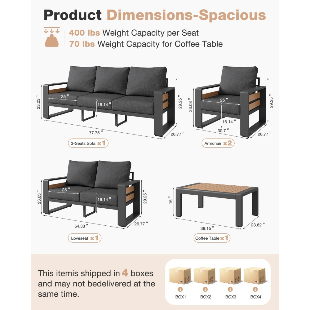 Aluminum Patio Furniture Set,  – Outdoor Furniture Ideas Bewertung und Preis