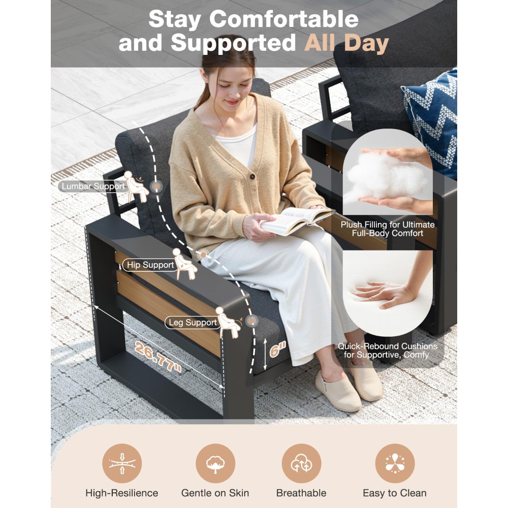 Aluminum Patio Furniture Set,  – Outdoor Furniture Ideas Bewertung und Preis