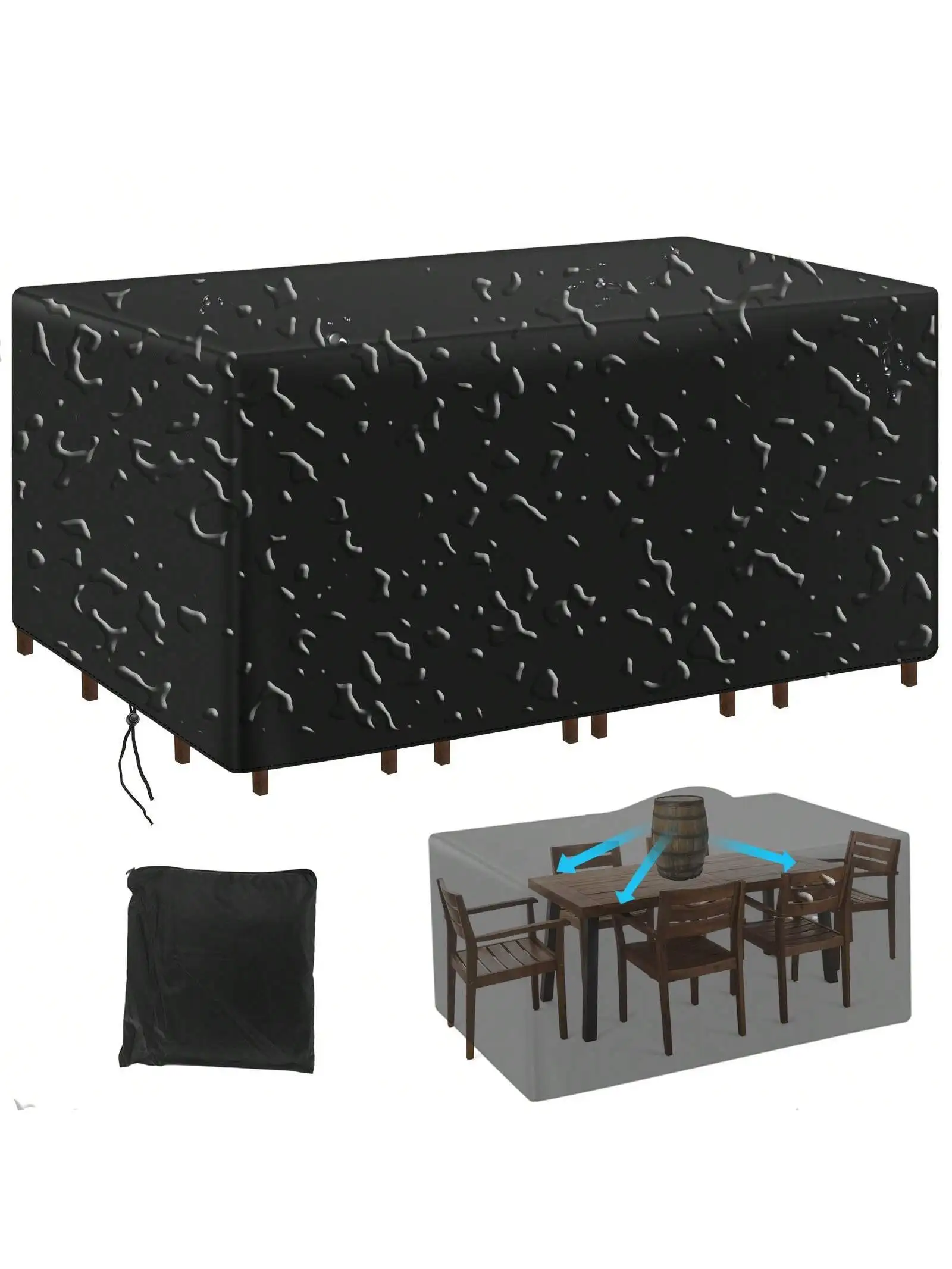 Multi-Size Outdoor Patio Garde – Outdoor Furniture Table And Chairs Bewertung und Preis