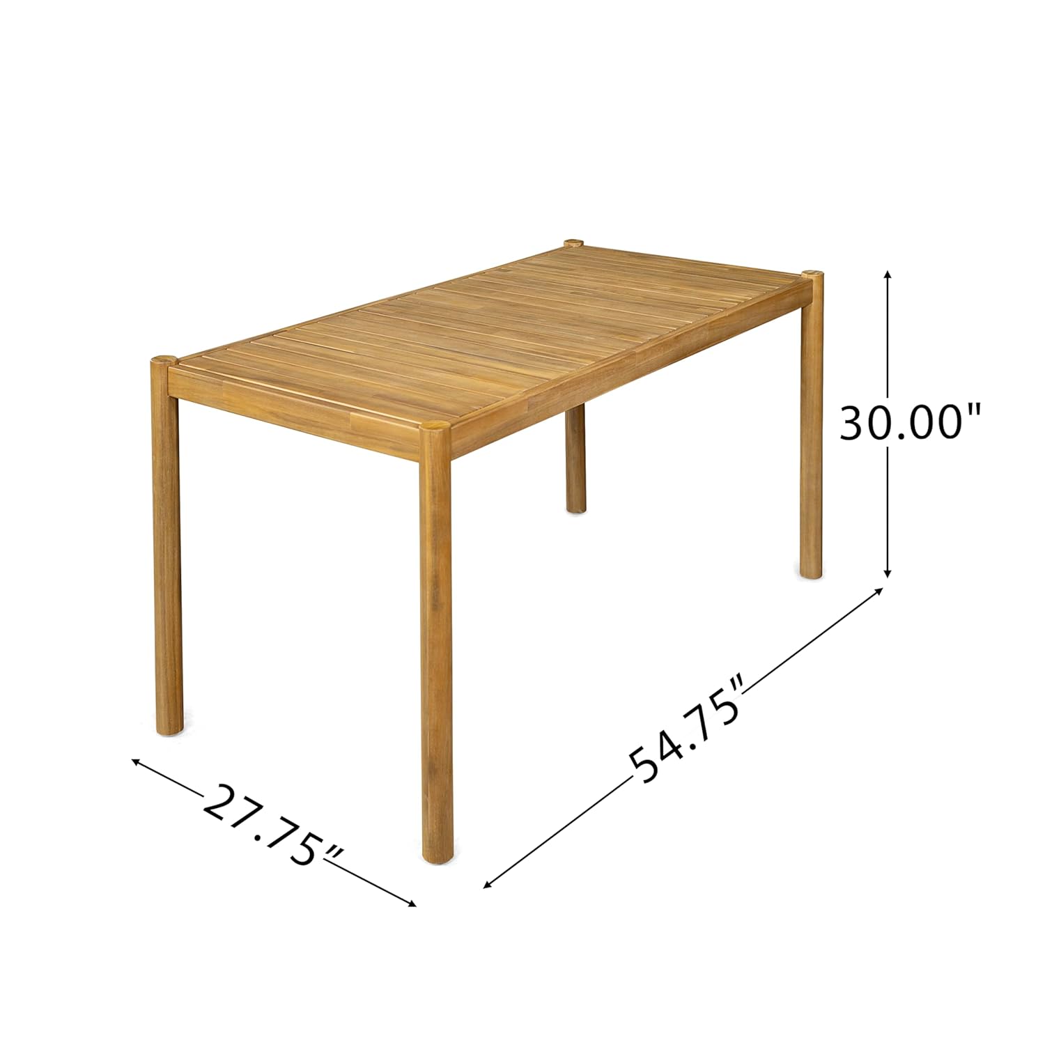 Solid Acacia Wood Outdoor Dini – Outdoor Furniture Easy To Clean Bewertung und Preis