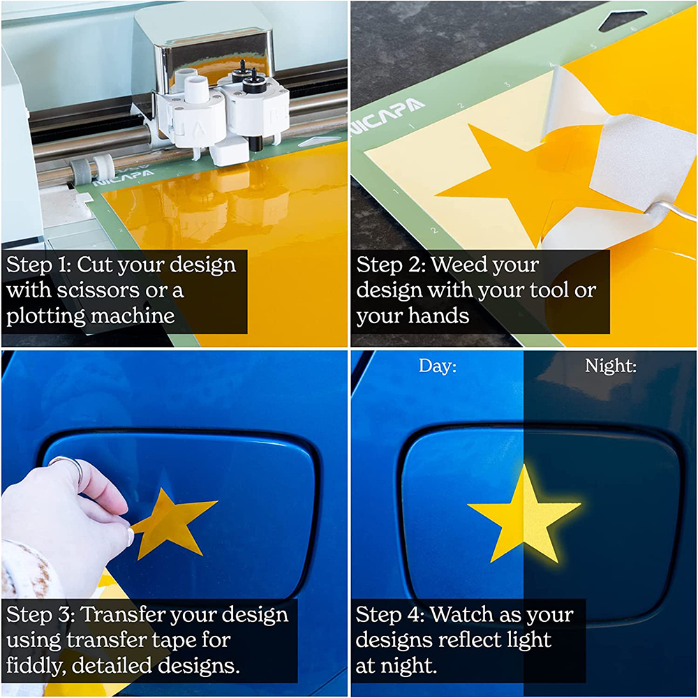 12in x 10in Reflective Adhesiv – Outdoor Furniture Diy Bewertung und Preis