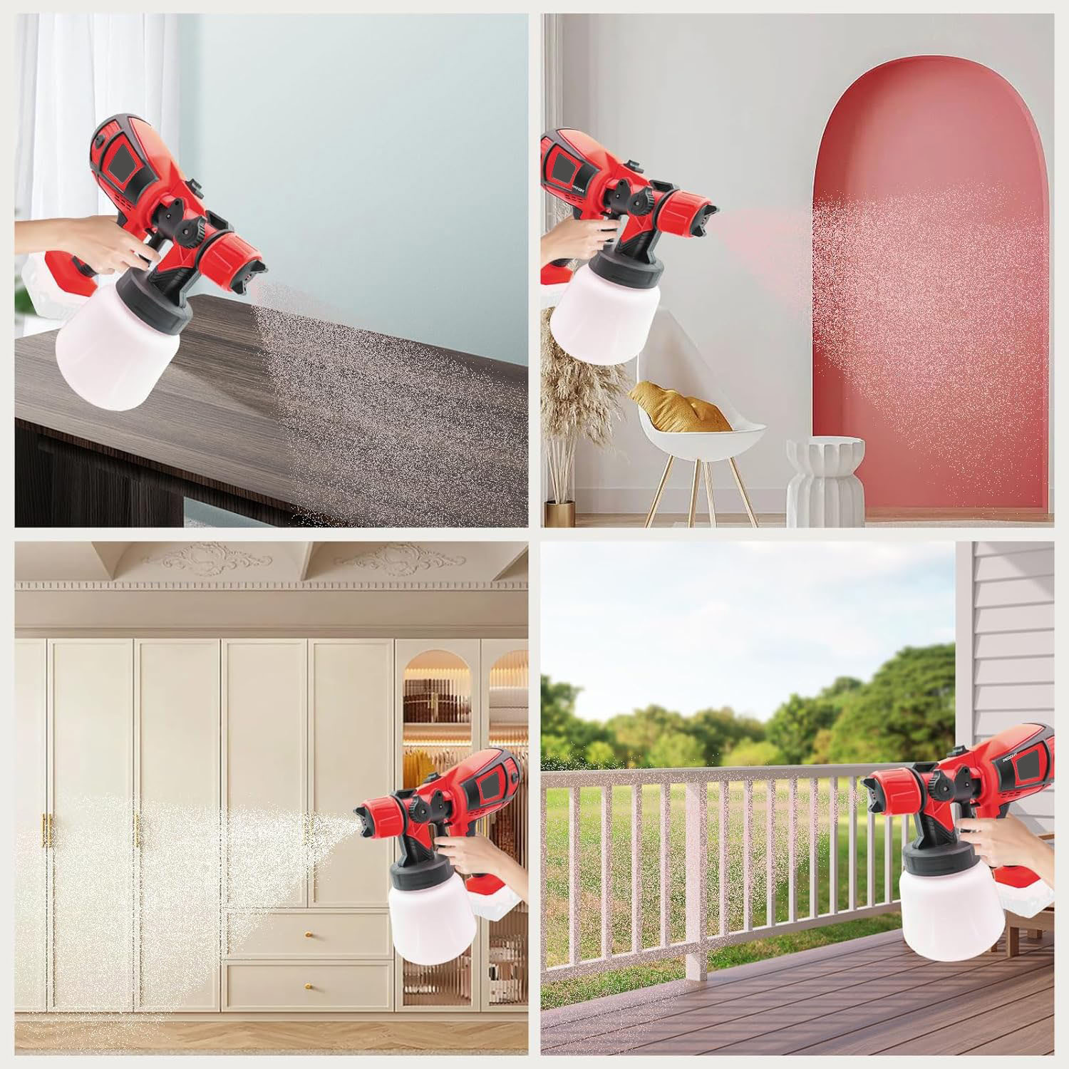Home DIY Cordless Paint Spraye – Outdoor Furniture Diy Bewertung und Preis