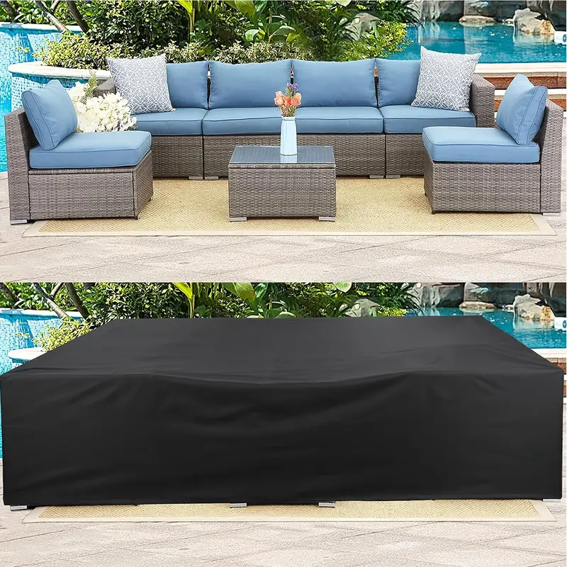 Patio FurnitureCover Rectangul – Outdoor Furniture Table And Chairs Bewertung und Preis