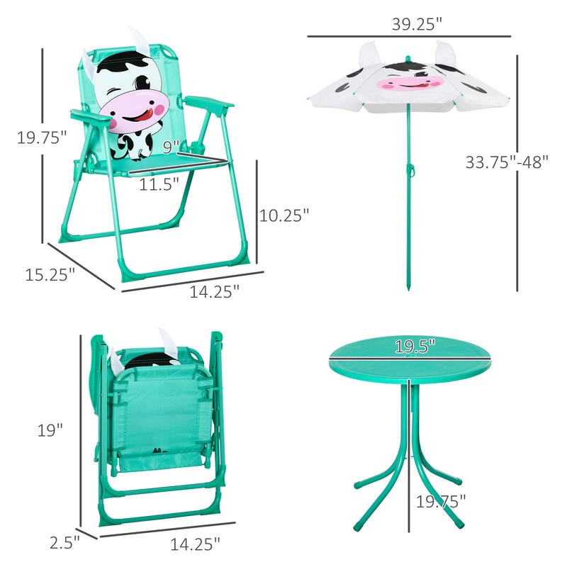 Table and Chair Set, Outdoor F – Outdoor Furniture Table And Chairs Bewertung und Preis