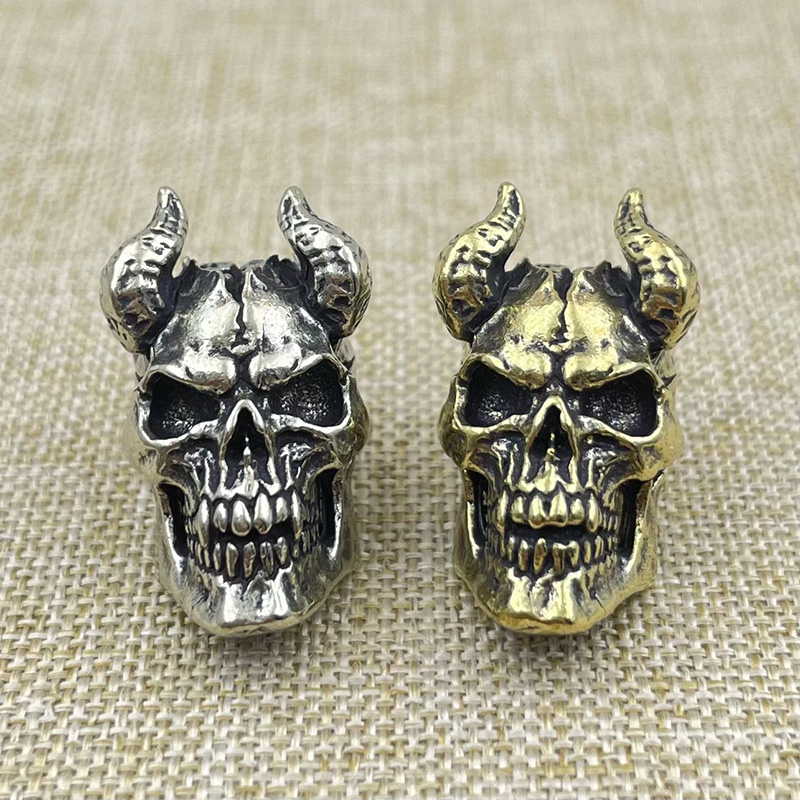 Brass Horned Skull Head Knife  – Outdoor Furniture Diy Bewertung und Preis