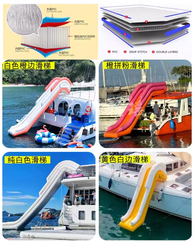 Inflatable water yacht slide b – Outdoor Furniture Table And Chairs Bewertung und Preis