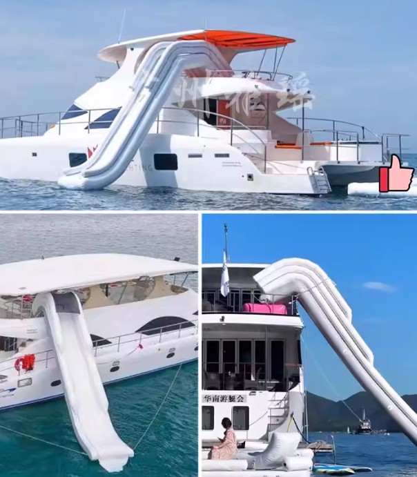 Inflatable water yacht slide b – Outdoor Furniture Table And Chairs Bewertung und Preis