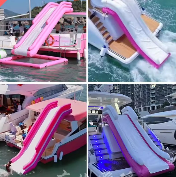 Inflatable water yacht slide b – Outdoor Furniture Table And Chairs Bewertung und Preis