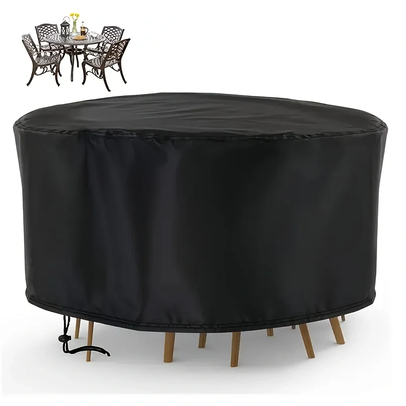 Waterproof Round Patio Furnitu – Outdoor Furniture Table And Chairs Bewertung und Preis